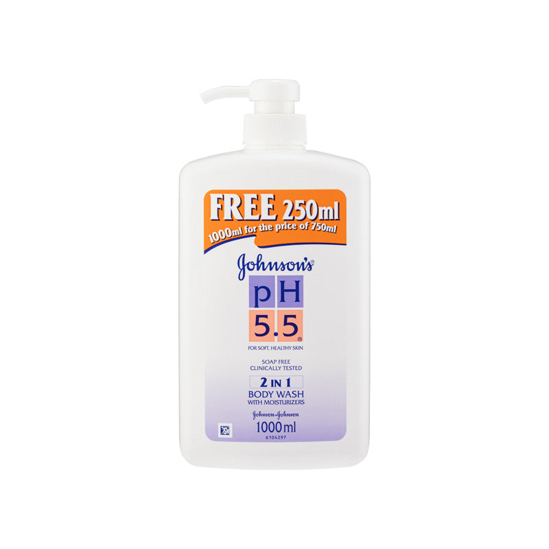 Johnson & Johnson Ph5.5 2 In 1 Body Wash 1000ML