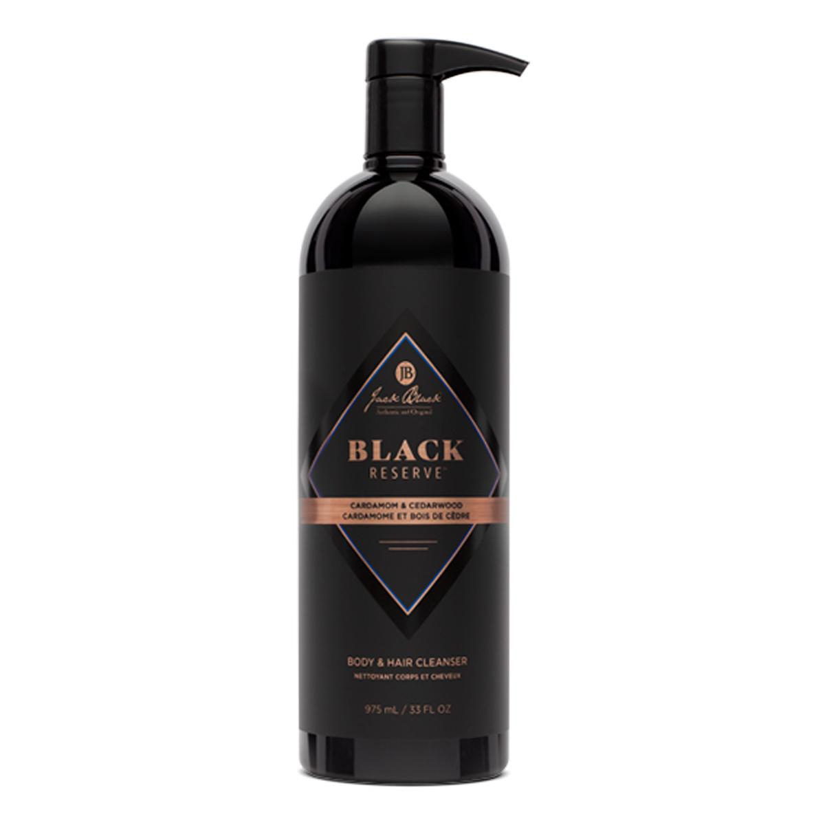 Jack Black Black Reserve Body Wash + Hair Cleanser - Cardamom + Cedarwood (33 fl oz) #10082207