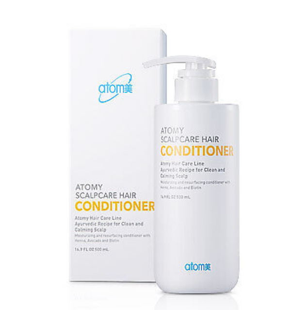 Atomy Scalpcare Conditioner Ayuvedic Herbs Revitalize Scalp 16.9 fl. oz NEW
