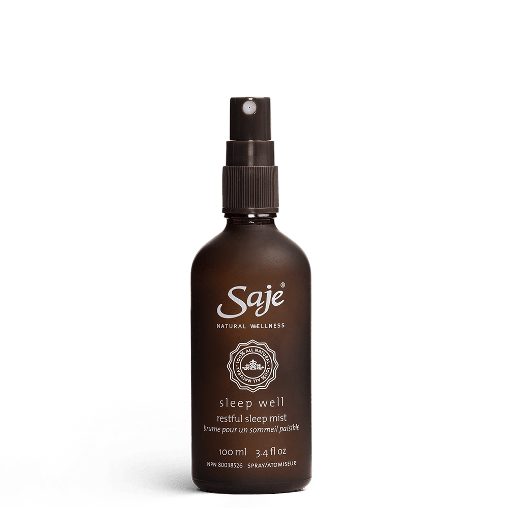 Saje Sleep Well Restful Sleep Mist Support Nighttime Wind Down Relax 100ml NEW