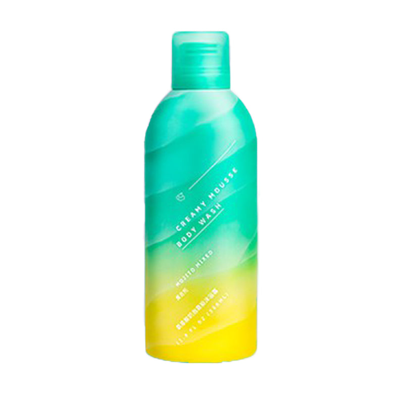 Triptych of Lune Creamy Mousse Body Wash Mojito Mixed 350ml