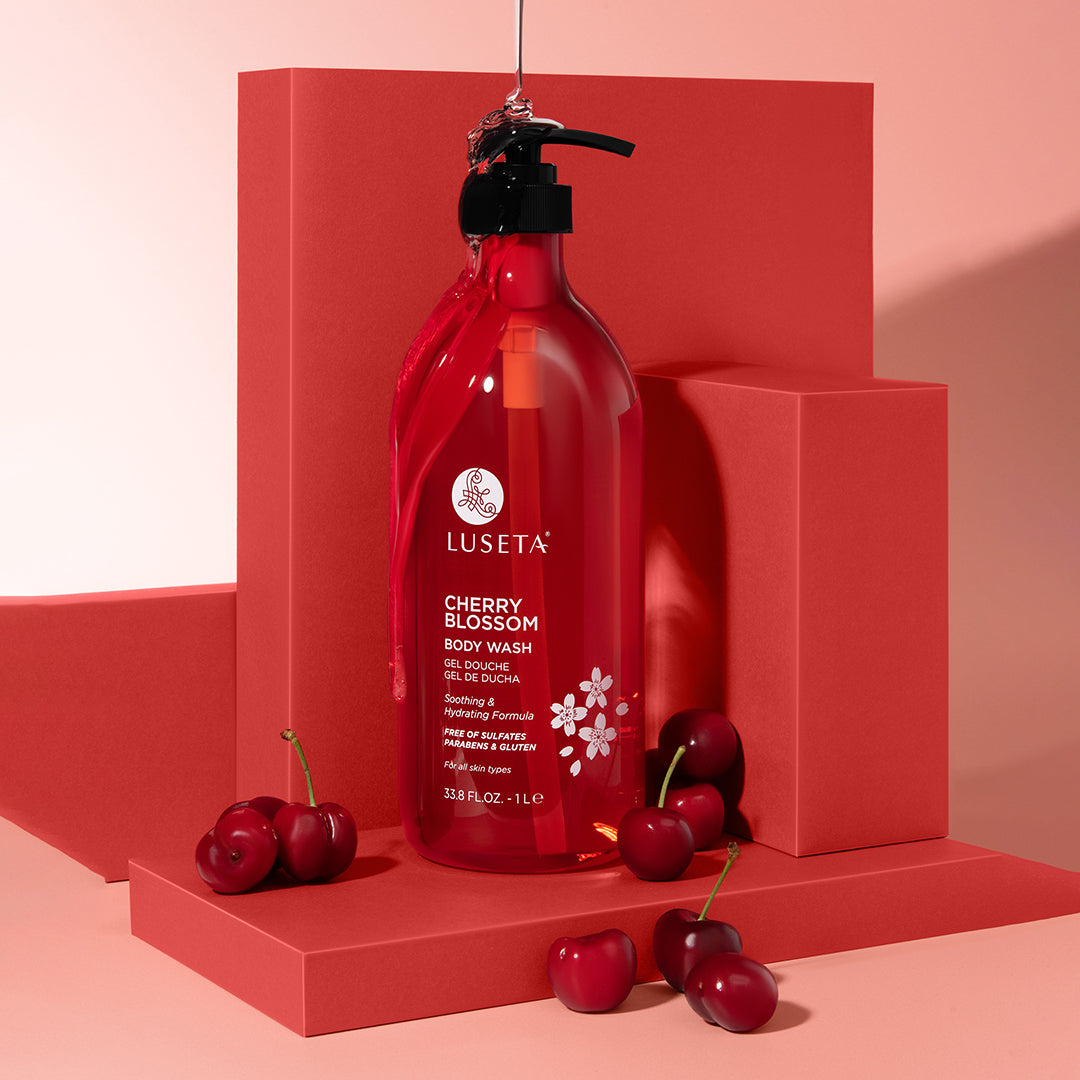Cherry Blossom Body Wash Body Wash Luseta Beauty 33.8oz