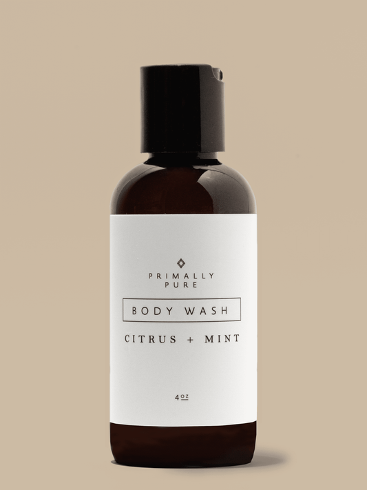 Body Wash (4oz) Body Wash Primally Pure Citrus + Mint