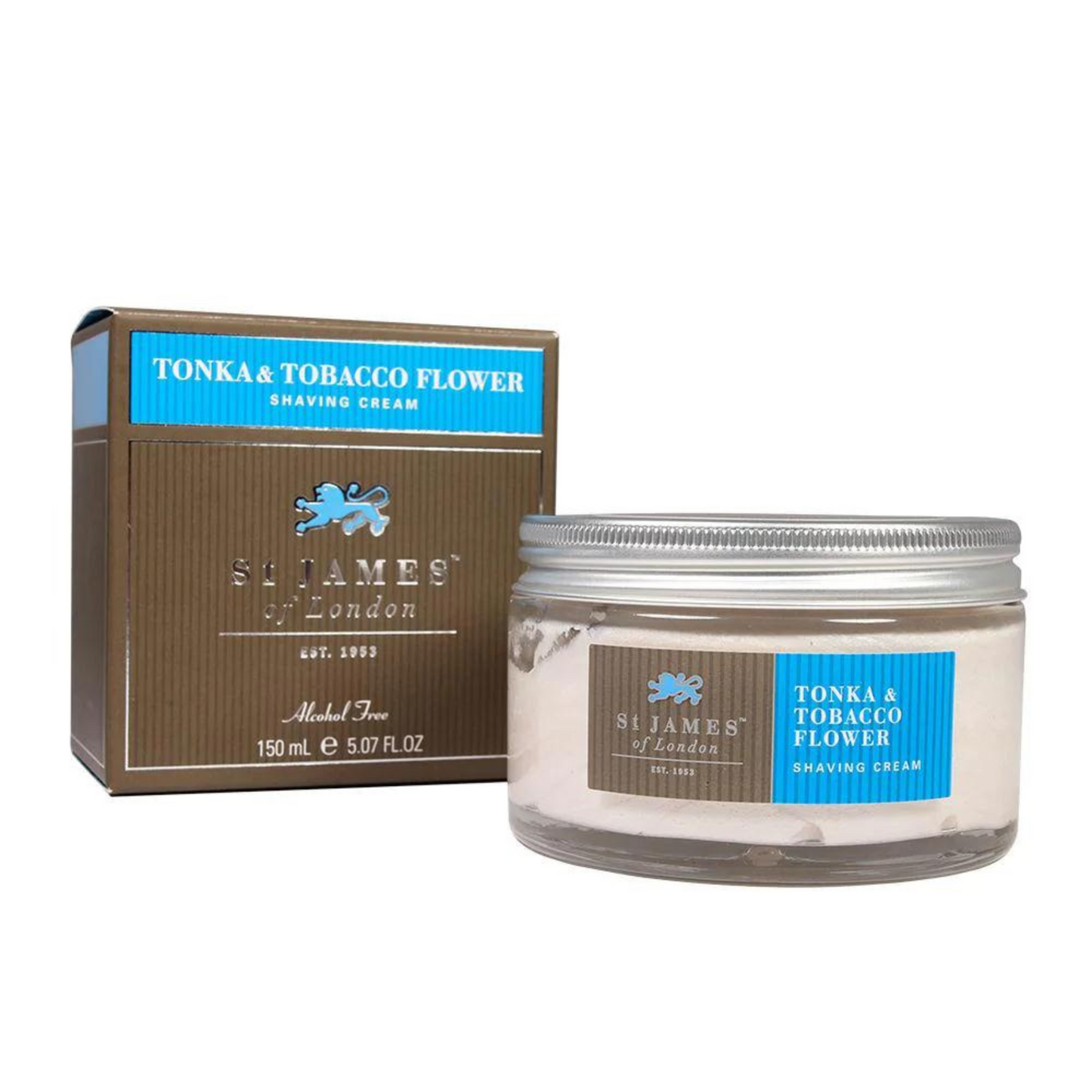 St. James of London Tonka & Tobacco Flower Shaving Cream (150 ml) #10085276