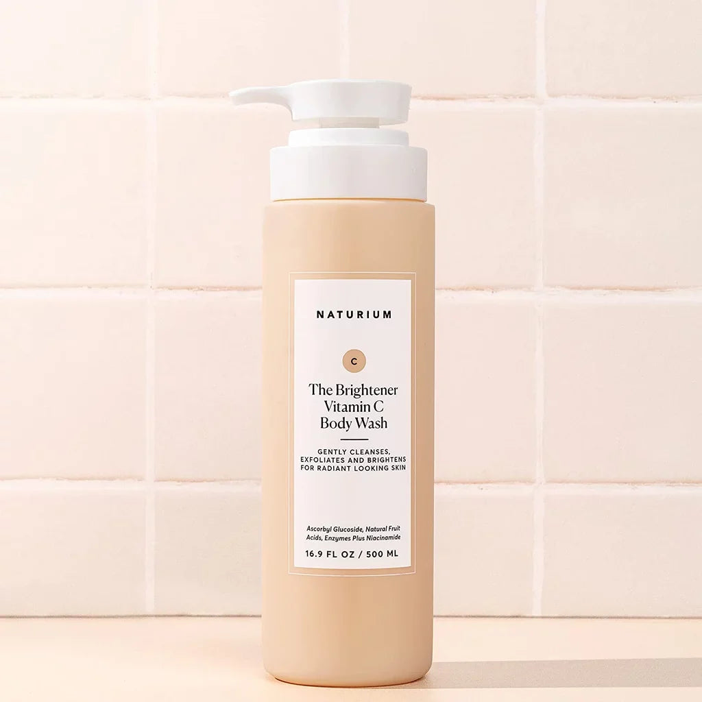 NATURIUM THE BRIGHTENER VITAMIN C BRIGHTENING BODY WASH 500ML