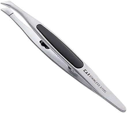 Kai Europe Tweezers, Black Handle, 1 Piece