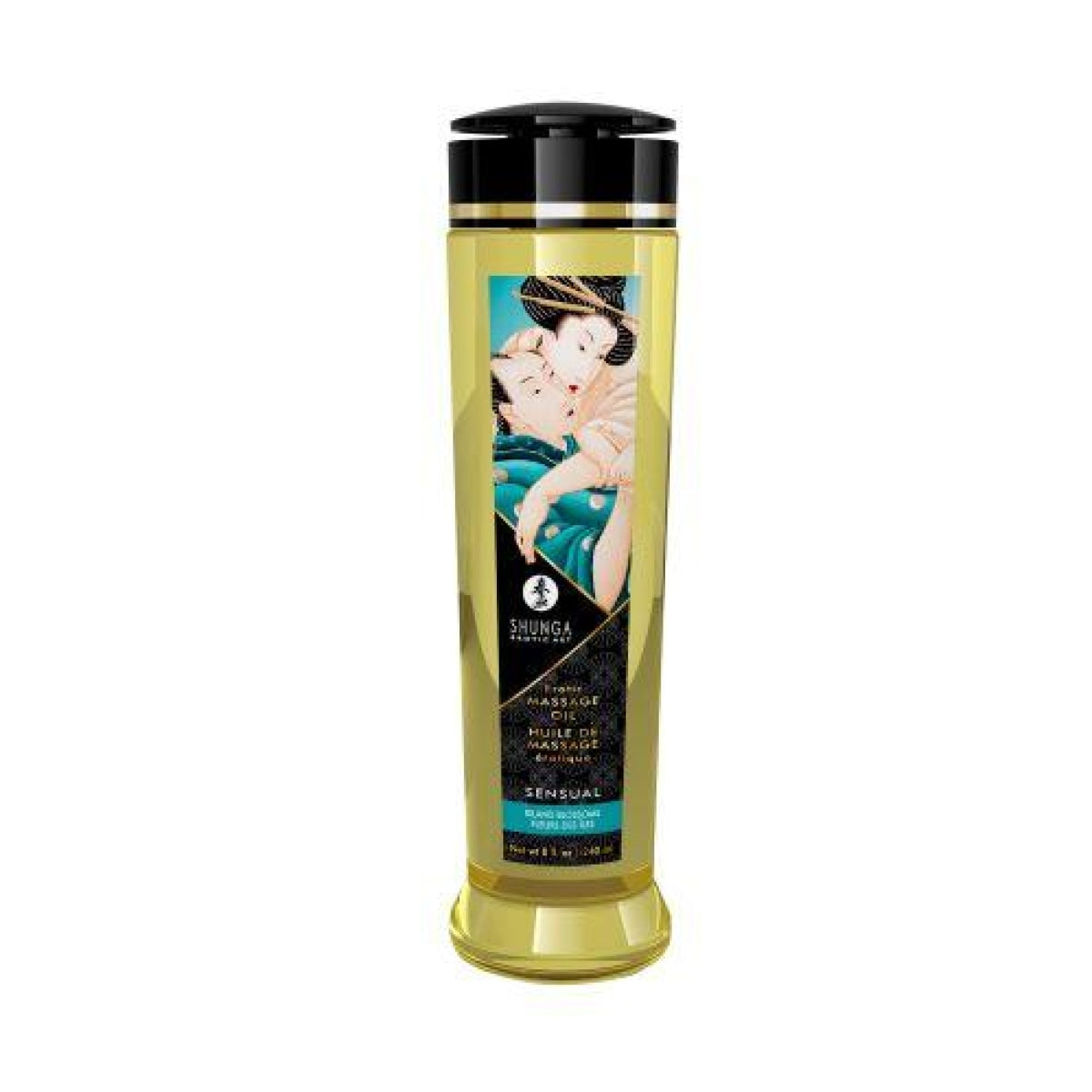 Erotic Massage Oil Island Blossoms 8 Oz Intimates Adult Boutique