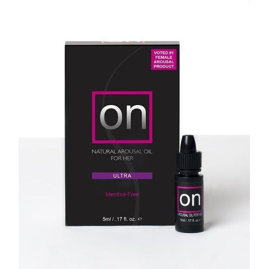 On For Her Ultra 5ml Bottle Intimates Adult Boutique