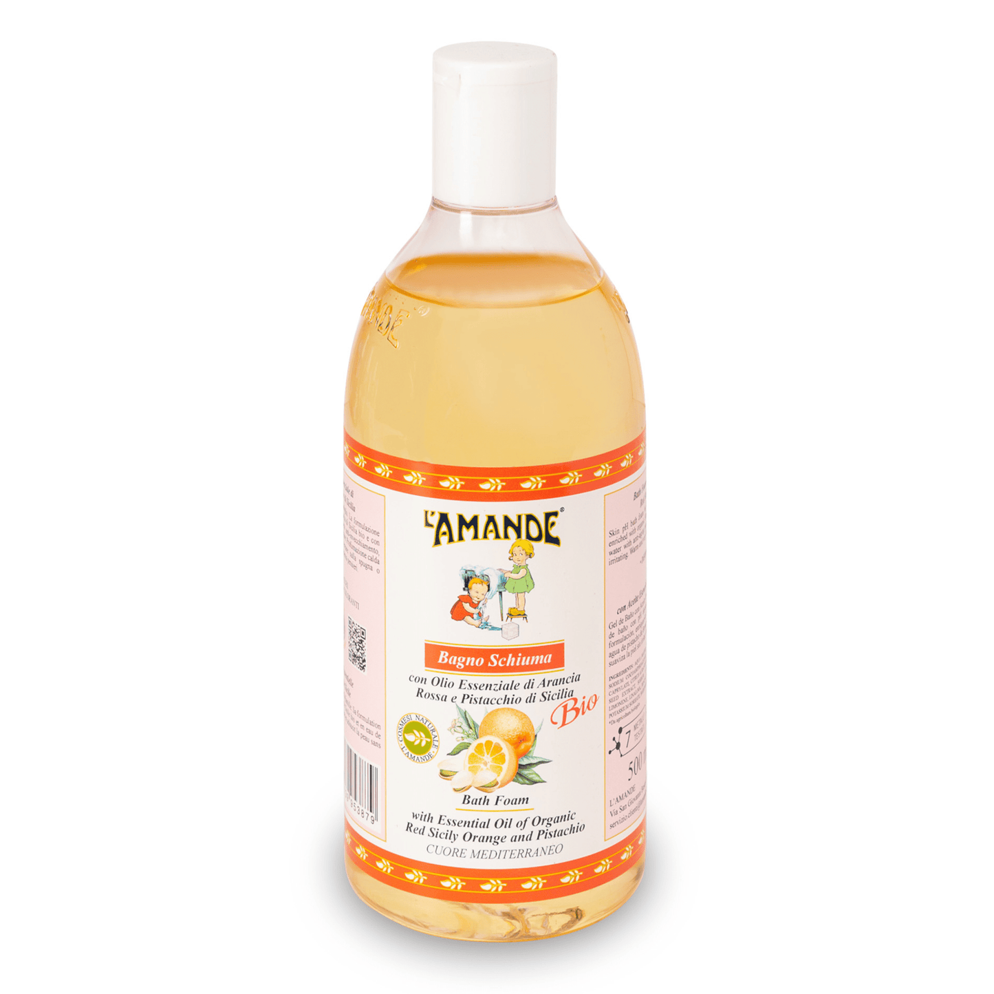 L'amande Blood Orange and Sicilian Pistachio Foam Bath (500 ml) #10086921