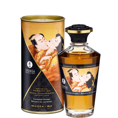 Warming Massage Oil Caramel 3.5 Oz Intimates Adult Boutique